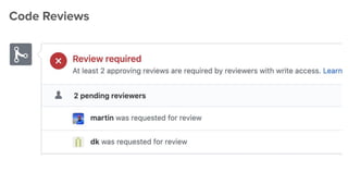 Code Reviews
 