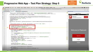 Progressive Web App – Test Plan Strategy: Step 5
6/29/2018 28© 2015, Perfecto Mobile Ltd. All Rights Reserved.
Object
Identification
Strategy
 