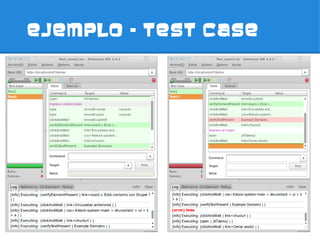 EJEMPLO – TEST CASE
 