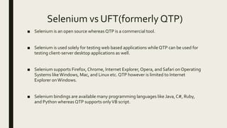 Demystifying Selenium framework | PPT