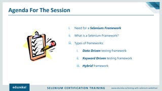 Selenium Framework using Java | Selenium Tutorial | Selenium Training ...