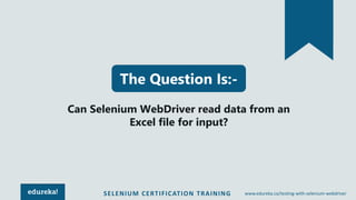 Selenium Framework using Java | Selenium Tutorial | Selenium Training ...