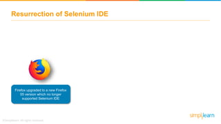 selenium ide tutorial youtube