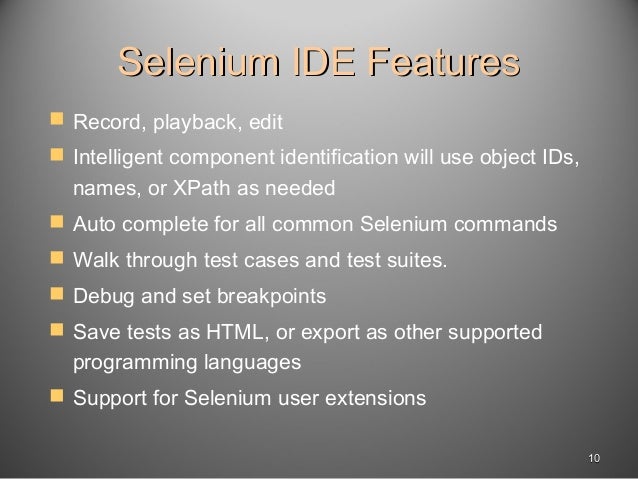 Selenium Installation presented by Quontra Solutions