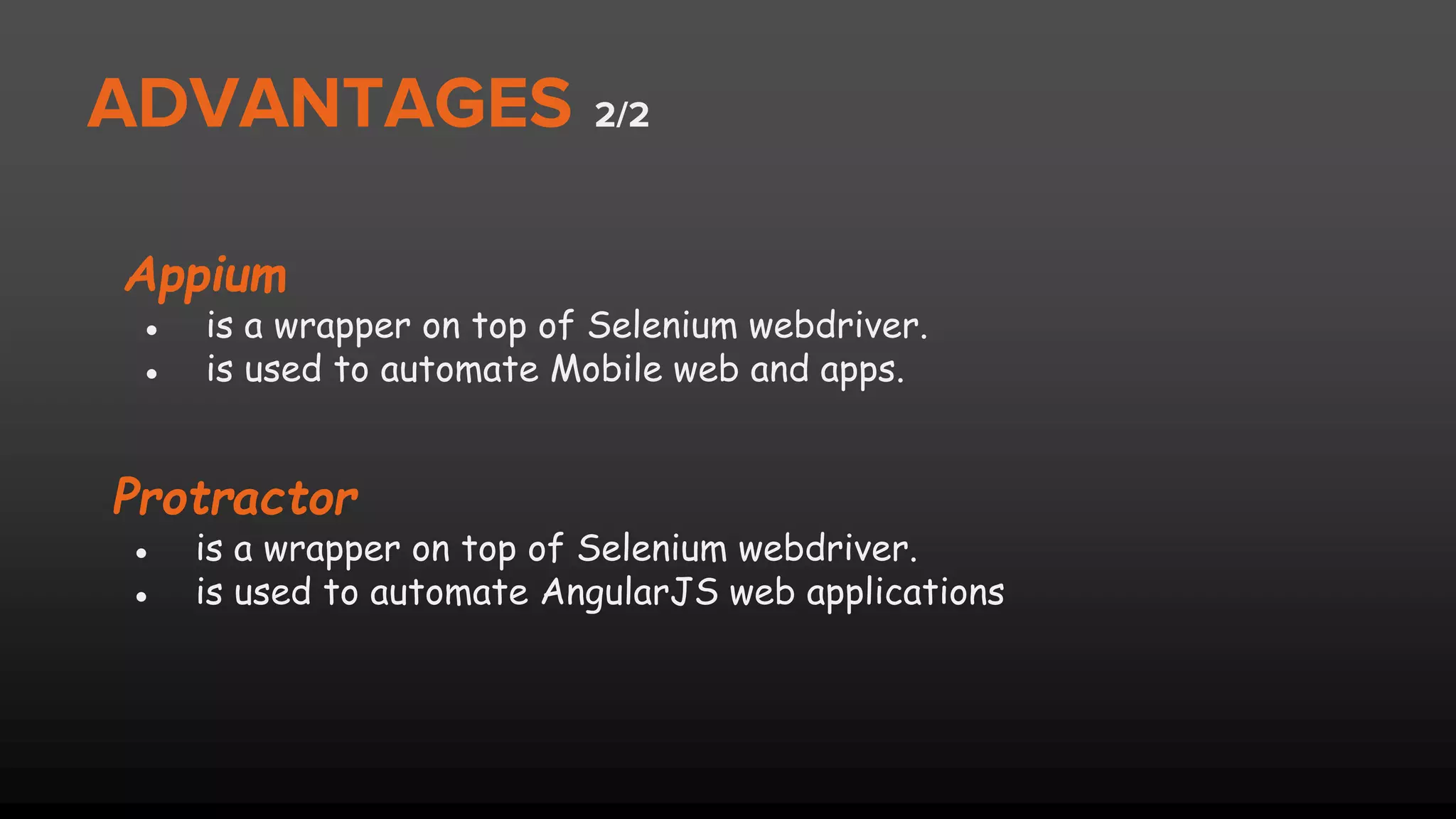 Selenium introduction | PPTX
