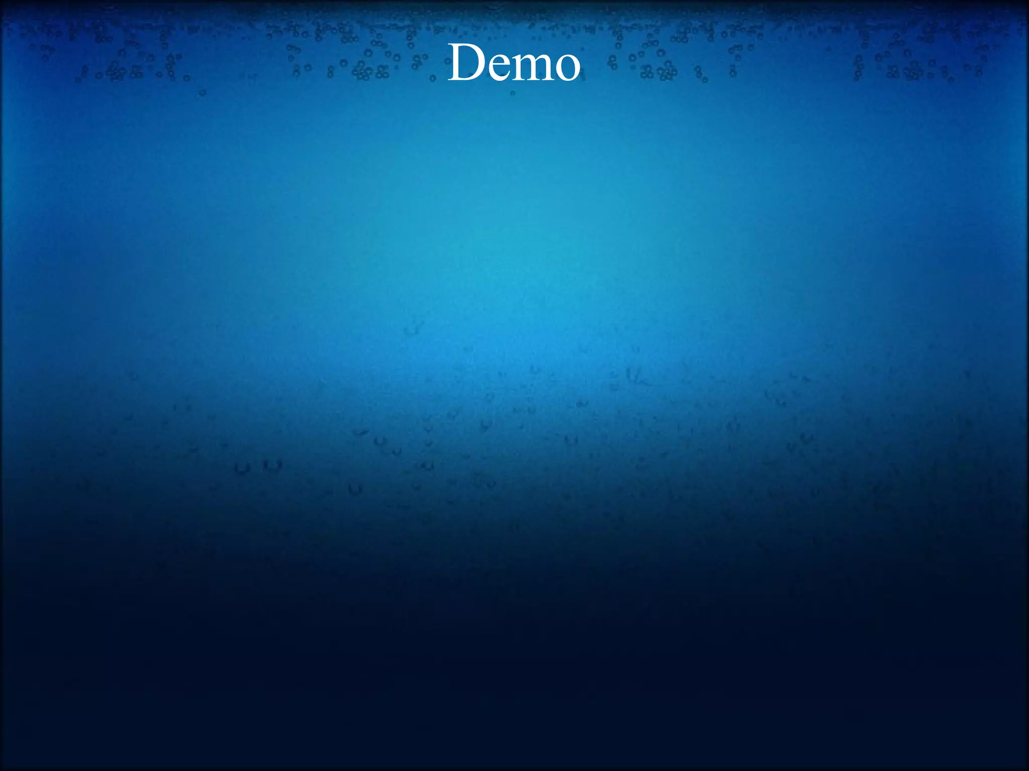 Demo 