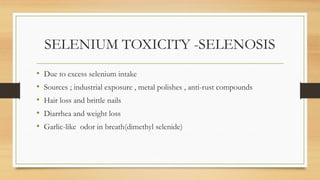 Excess Selenium Comprehensive Overview of Selenium: Dietary Sources, Functions, and ...
