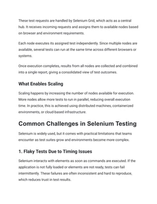 Selenium Testing - A Step-by-Step Tutorial (2026) | PDF