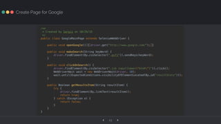 ‹ ›23
Create Page for Google
 