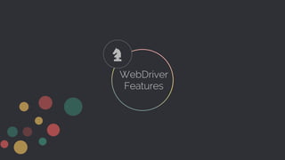 WebDriver
Features
Z
 