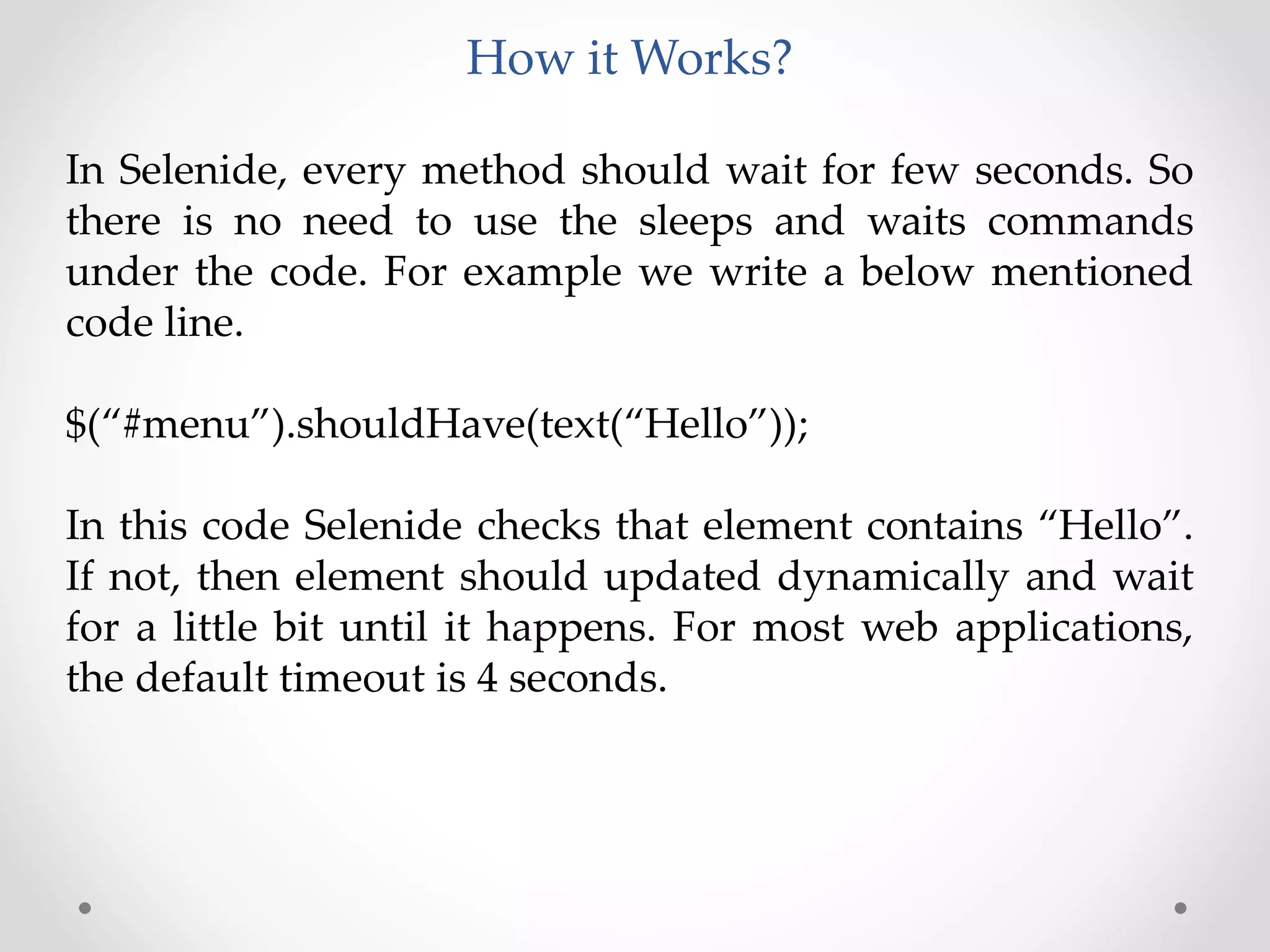 Selenide vs. Selenium: The War Of Technologies | PPTX | Web Development ...