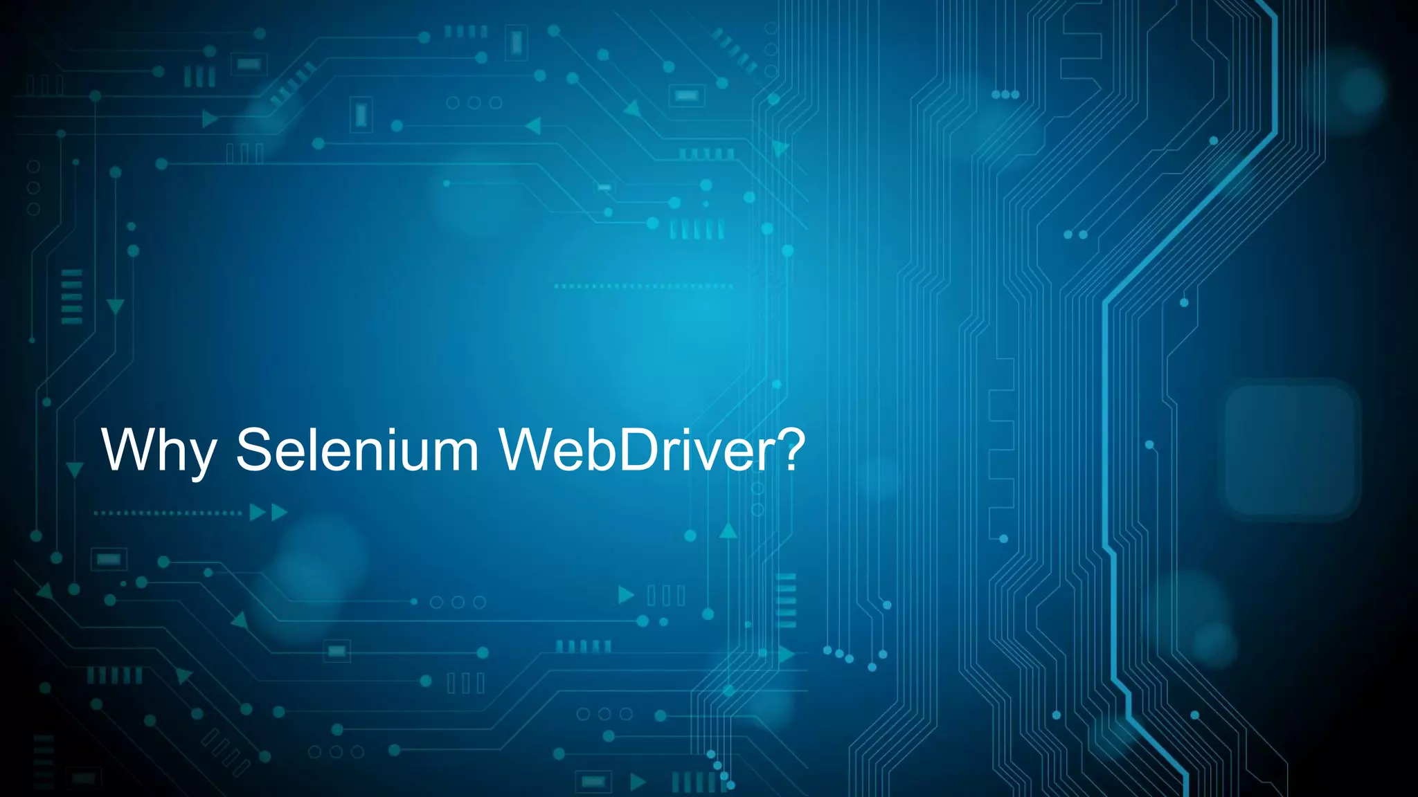 Selenium WebDriver Tutorial | Selenium WebDriver Tutorial For Beginner ...
