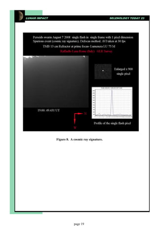 LUNAR IMPACT                                       SELENOLOGY TODAY 23




               Figure 8. A cosmic ray signature.




                           page 19
 
