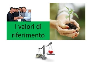 I l i diI valori di 
friferimento
 