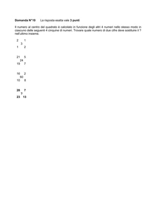 Selezione Scolastica C