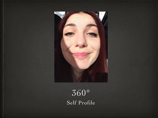 360°
Self Profile
 