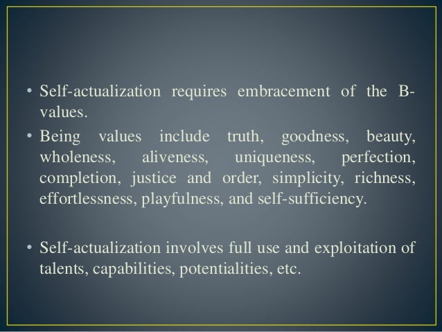 Self Actualization Realizing One S Potential Self Actualization Realizing One S Potential