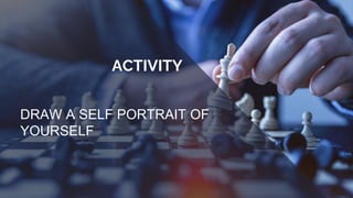 DRAW A SELF PORTRAIT OF
YOURSELF
ACTIVITY
 