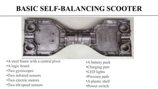 Self balancing vehicle (Honda'S Riding Assist Technology) | PPTX