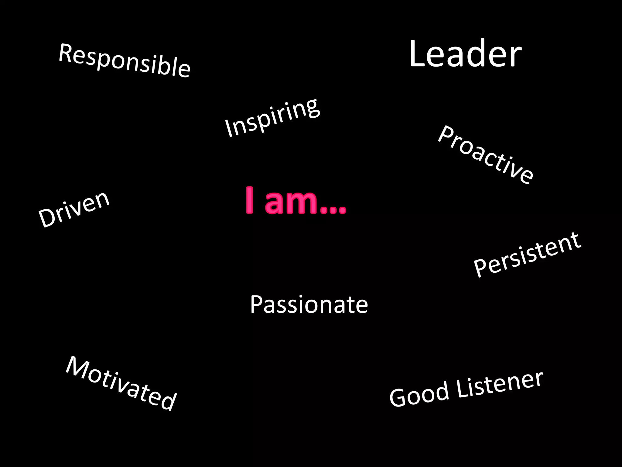 I Have…Excellent Communication Skills