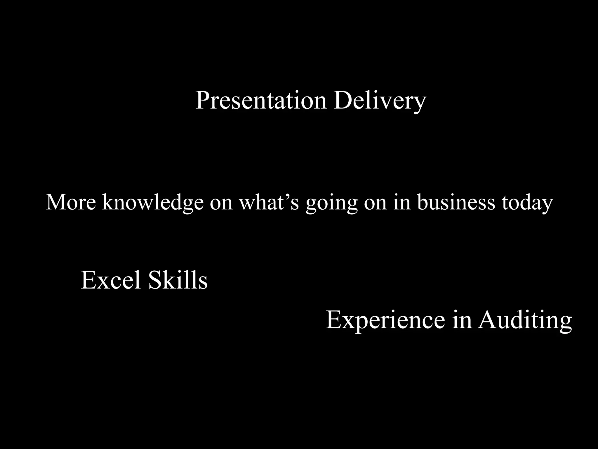 What family and friends say about me …