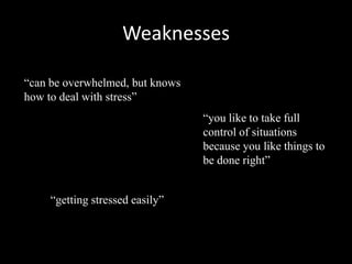 What my former supervisors say about me…