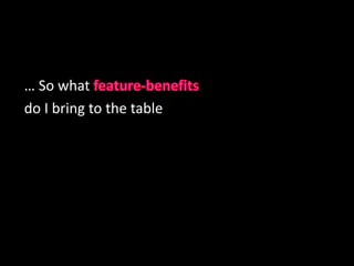 FeaturesReliableQuick LearnerAttention to detail