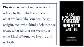 Self concept and self efficacy | PPTX