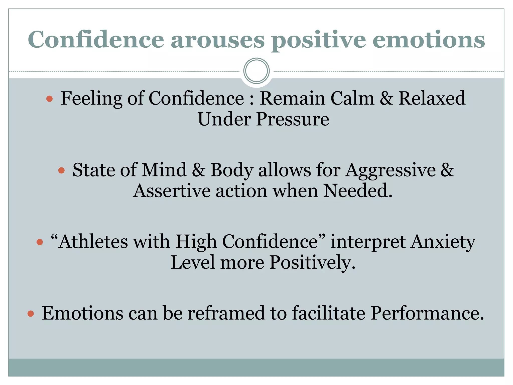 Self confidence | PPTX