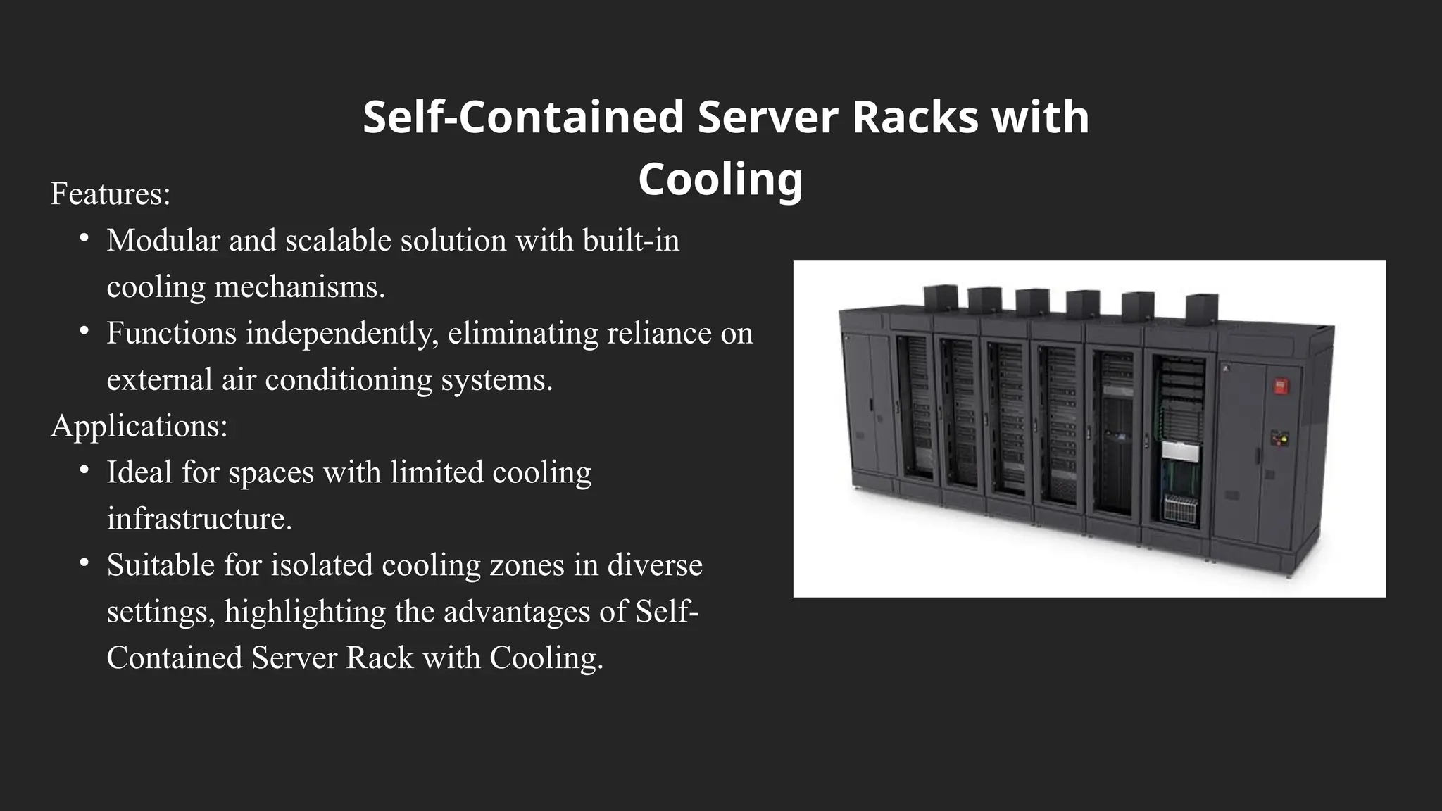Self-Contained Server Racks with Cooling A Game Changer for Data ...