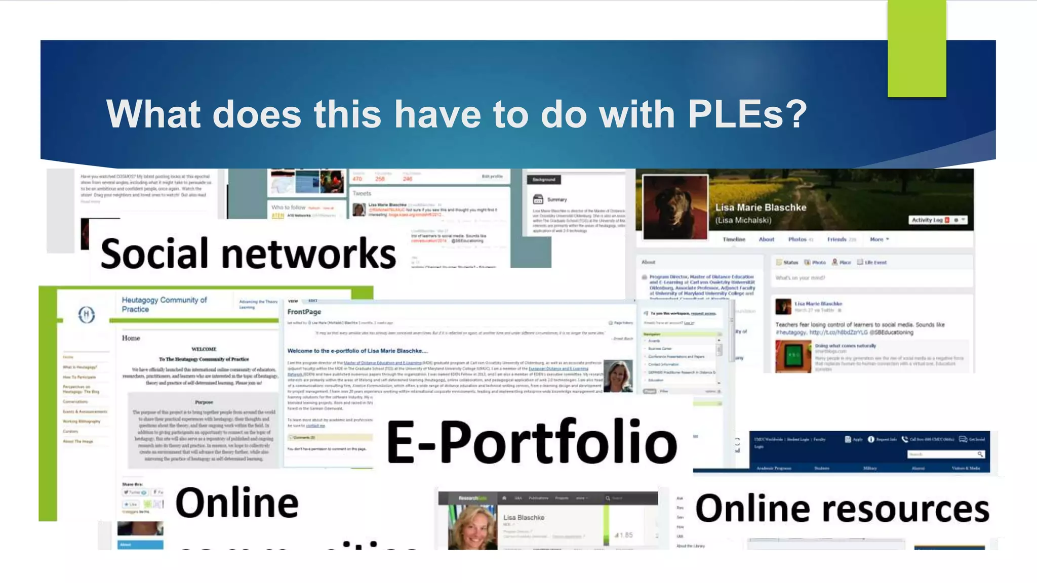 What does this have to do with PLEs?
 