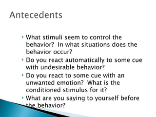 Self directed behaviour change | PPT