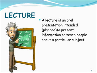 Sample Direct Lecture Self directed learning | PPT