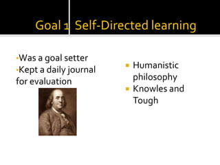 Self Directed Learning Theory Presentation 3 | PPTX