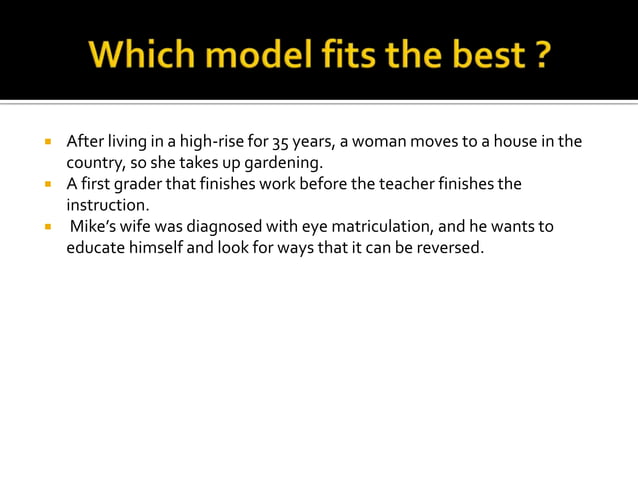 Self Directed Learning Theory Presentation 3