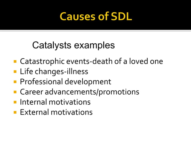 Self Directed Learning Theory Presentation 3