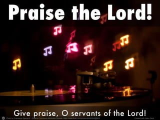 Photo by Francesca Special K - Creative Commons Attribution License https://www.flickr.com/photos/49460206@N03 Created with Haiku Deck