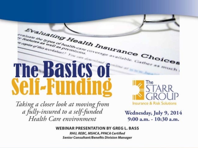 The Basics of SelfFunding