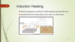 Self healing technology for flexible pavements | PPTX