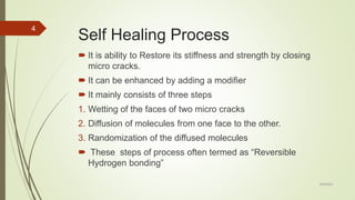 Self healing technology for flexible pavements | PPTX