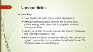 Self healing technology for flexible pavements | PPTX