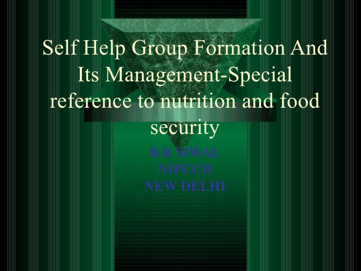 Self help group business plan
