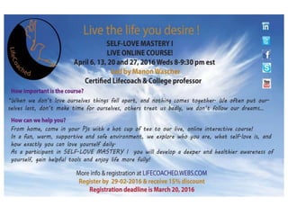 Self love mastery 1 course