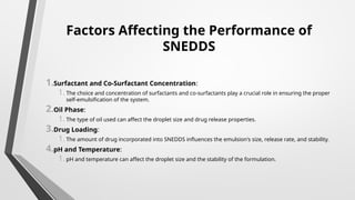 Self- nanoemulsifying drug delivery systems (SNEDDs).pptx