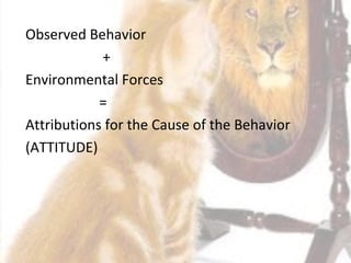 Self perception theory | PPT