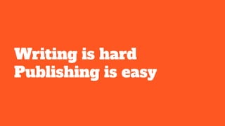 Self-publishing | PDF