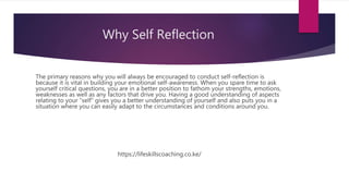 Self reflection 