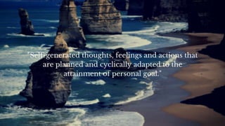 Self-regulated learning