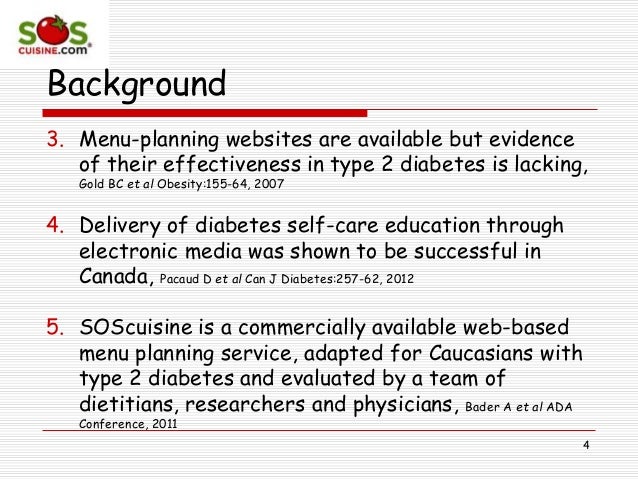 Self Reported Effectiveness Of An Online Meal Planning Service For Ty