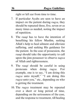 Self Ruqya Treatment | PDF